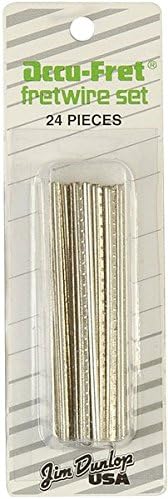 Dunlop 6T26100 Accu-Fret® Fretwire Tube, No. 6100, 2' Lenghts, 20/Tube, Natural