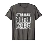 Straight Outta 2006 13th Birthday Gift 13 Year Old T-Shirt