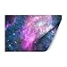 T&H Home Aquarium Décor Backgrounds – Purple Outer Space Starry Sky Fish Tank Background Aquarium Sticker Wallpaper Decoration Picture PVC Adhesive Poster, 30.4″ W x 18.4″ Hthumb 1