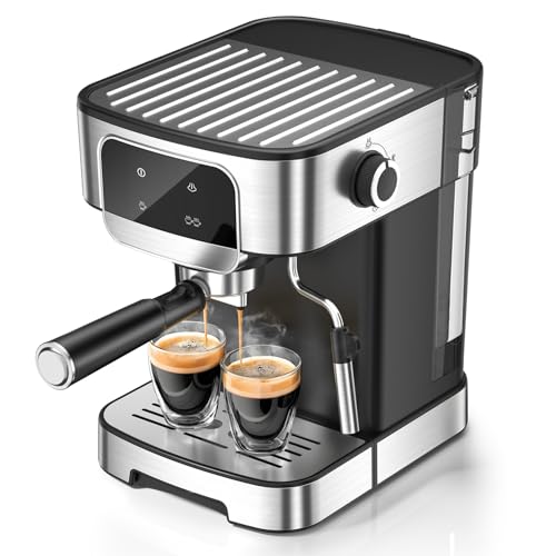LERTIN Espresso Machine With Milk Frother
