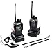 GoTalkie Two-Way Radios 400-470MHz CTCSS/DCS Walkie Talkies 2 FM Transceivers with Batteries, Chargers, Antennas, Belt Clips, Hand Straps & Earpieces Great for Adults & Kids