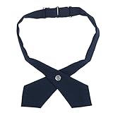 French Toast Adjustable Solid Color Cross Tie Girls