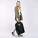 Cabin Max Metz Backpack Flight Approved Carry on Bag 44 Litre Travel Hand Luggage - 55x40x20 (Black)