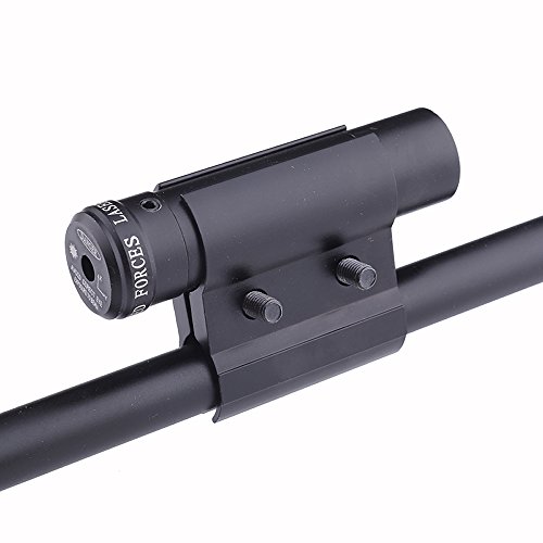 Higoo Tactical Mini Red Dot Laser Sight Scope with Barrel Clamp Mount for Rifle Shot Gun - Thumbnail 6