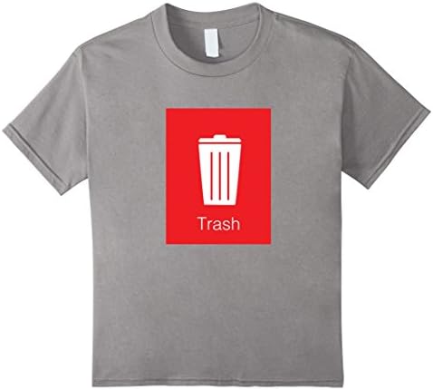 Kids Something Ordinary: Trash T-Shirt 6 Slate