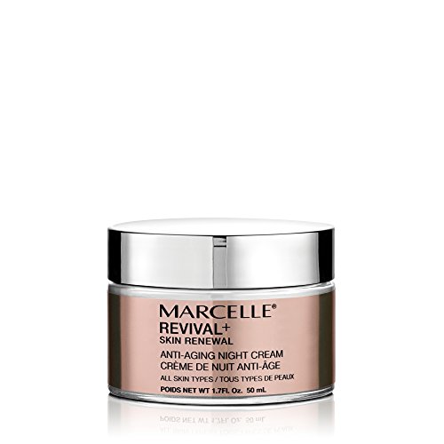 Marcelle Revival+ Skin Renewal Anti-Aging Night Cream, Hypoallergenic And Fragrance-Free, 1.7 Fl Oz
