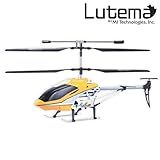 Lutema Mid-Sized 3.5CH Remote Control Helicopter, Yellow