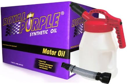 6 Pack Royal Purple 5W20 Synthetic Motor Oil & Fluid Defense Systems 2 Liter Stumpy Kit