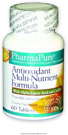 PharmaPure Antioxidant Multi-Nutrient Formula, Antiox Multi Vitamin Coq10 -Ns, (1 CASE, 1440 EACH)