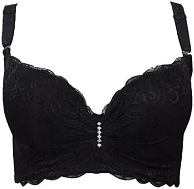 Pivaconis Womens Classic Full-Coverage Plush Size Lace Straps Everyday Bras