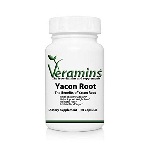 Yacon Root Pure 500 mg - Natural Prebiotic Supplement, with FOS (Fructooligosaccharide), Antioxidants - Supports Digestion - Rich in Fiber Content Yacon Root Pure 500 mg - Natural Prebiotic Supplement, with FOS (Fructooligosaccharide), Antioxidants - Supports Digestion - Rich in Fiber Content