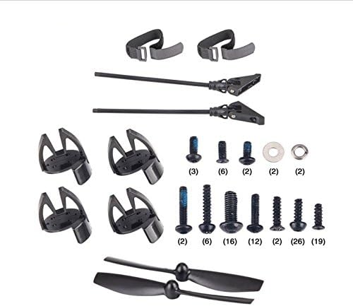 Walkera F210 FPV Drone Replacements Spare Parts Crash Pack F210-Z-01 + F210-Z-09 + F210-Z-14 + F210-Z-20 +Runner 250 Battery Strap