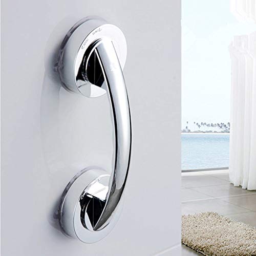 JISETY Sucker Handrail Home Door Bath Safety Handle Suction Cup Grab Bathroom Grip Tub Shower Bar Rail Portable - Thumbnail 6