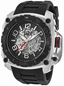Men's 'The General Prime' Automatic Stainless Steel Casual Watch (Model: ELINI-20027-01-BB)