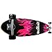 Krown Purple Flame Complete Longboard Skateboard