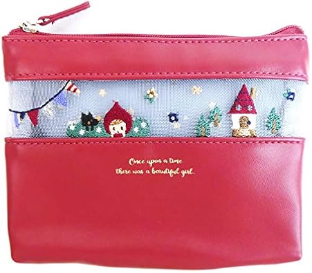 Amazon フェアリーテイル Fairy Tale ティッシュポーチ 赤ずきん コンパクト 携帯に便利 デイリー使い 赤 可愛い コスメポーチ ポーチ