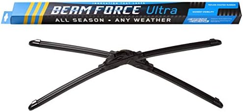 Spearhead Beam Force ULTRA 28"+14" Wiper Blades w/Teflon Rubber for Max Durability (Pair)
