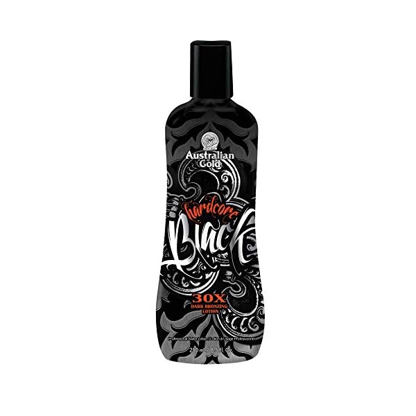 Australian-Gold-Hardcore-Black-30X-Dark-Bronzing-Tanning-Lotion-250ml Australian Gold Hardcore Black 30X Dark Bronzing Tanning Lotion 250ml