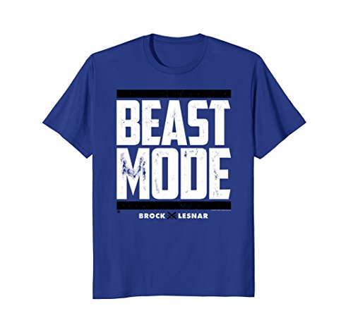 Mens wwe brock lesnar beast mode 2xl royal blue