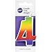 Wilton W Rainbow Candle, Numeral 4