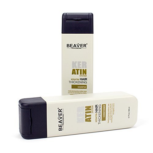 Beaver Keratin Shampoo and Conditioner (200 ml)