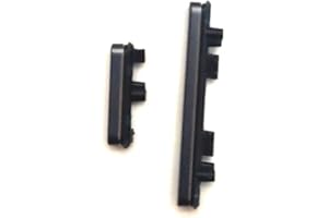 XINJUNKENG Power On Off Button + Volume Button Side Button Replacement Repair Part for Google Pixel 7 pro Pixel 7pro (Black)