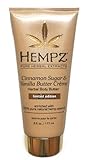 Hempz Cinnamon sugar & vanilla butter creme herbal body butter, 6 Ounce