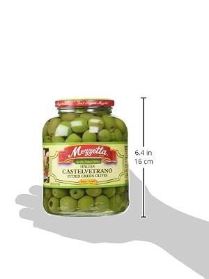 Italian Castelvetrano Pitted Green Olives 25oz