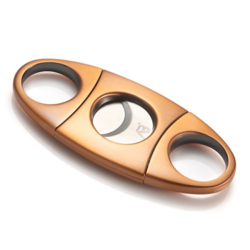 Alaska bear® - antique copper cigar cutter stainless s…