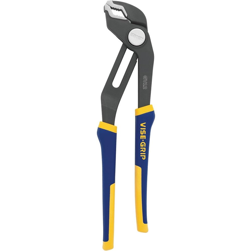 IRWIN Vise-Grip Locking Pliers, V-Jaw (2078112), Blue, 12-Inch