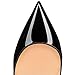 FSJ Come-hither Supersharp Sophisticated Pointed Toe Heeled StilettoS Pumps Party Shoes Size 11 Black