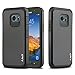 J&D Case Compatible for Galaxy S7 Active Case, Heavy Duty Dual Layer Hybrid Shock Proof Protective Rugged Bumper Case for Samsung Galaxy S7 Active Case, NOT Compatible with Galaxy S7, Black
