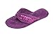 Beverly Rock Womans Sequin Studded Terry Spa Thong Flipflop Slippers
