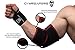 Gymreapers Elbow Sleeves for Weightlifting Powerlifting and Bench Press Support and Compression for Tendonitis Pain Relief 5mm Neoprene Training Gear for Men and Women