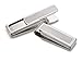 M-Clip Stainless Steel Money Clip XL (Polished Border) - Cash and Credit Card Holder for Men - Minimalist Slim Wallet Alternative