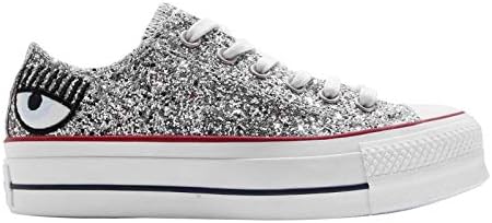 silver glitter converse amazon