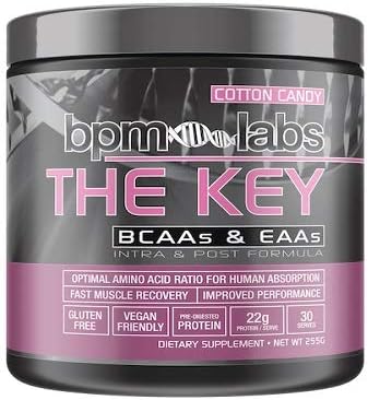 BPM Labs The Key BCAA & EAAS 30 Serving 255g (Cotton Candy)