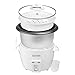 BLACK+DECKER RC3314W 8-Cup Dry/14-Cup Cooked Rice Cooker, White