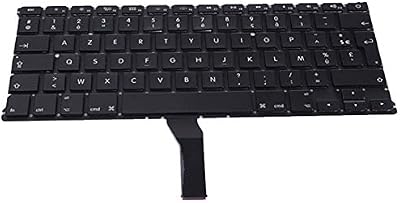 OLVINS FR French Keyboard for MacBook Air 13" A1369 A1466 2011-2015 No Backlight