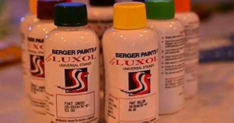 Berger Paints Luxol Universal Stainer Fast Orange Colour 200 Ml