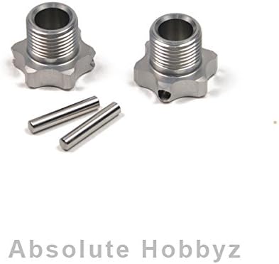 GHEA Racing Products Mugen Seiki Lightened Wheel Hexes with Pins (+1mm) (2)