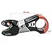 Felice Acekit Aluminum Alloy 31.8mm 7 Degree Bicycle Stem for Road Bike AM XC Mountain Bike with 1 1/8 Steer Tube and 1 1/4 Handlebar-Black