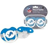 Detroit Lions Official NFL Baby Pacifiers by Baby Fanatic