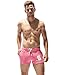 SEOBEAN Mens Low Rise Sports Soft Running Training Short Pants (L(31-33