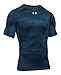 Under Armour UA HeatGear Armour Printed Compression Shirt LG Blackout Navy