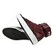 Gucci High Top Strong Dark Red Leather Sneakers with Strap 386738 6148 (6 G / 7 US)