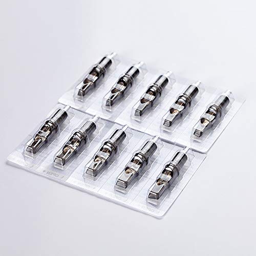 EZ 50Pcs Tattoo Cartridge Needles Mixed #12 Standard Round Liner ...