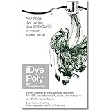 Jacquard iDye Poly Synthetic Fiber Fabric Dye Black