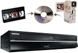 Toshiba DVR20 Freeview DVD VCR Recorder 1080p HDMI Upscaling + 10 DVDRs view 3