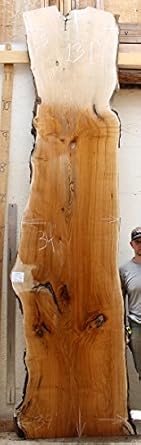 Natural Bar Top Live Edge Butternut Raw Wood Slab Tabletop Unique